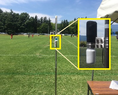 湿黒球水温計（熱中症対策・温熱環境を容易に測定）［信州大］