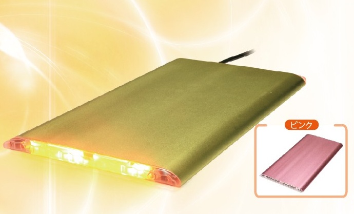 LEDを利用した新しい暖房器具「LED Hot Pad」