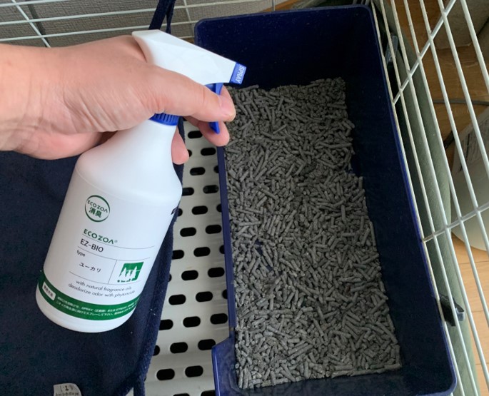 【使用事例】一般家庭ペットのニオイを解決！