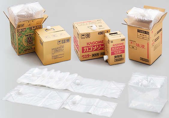 立体型バッグインボックス内袋『チアーテナーGZ』