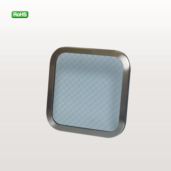 篠原電機 ステンレス窓枠 SMY型 角型タイプ 金網入りガラス SMY-6040AT