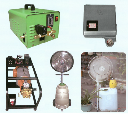 『高圧ドライミストシリーズ』