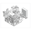 Case FIPG application, assembly fastening machine