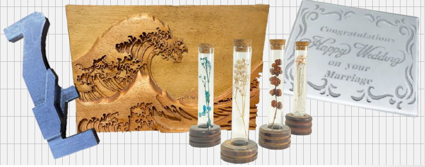 3Dプリント&切削造形