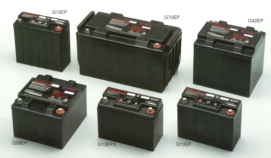 小型シール鉛蓄電池『サイクロン-G』