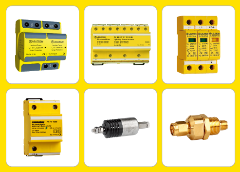 LEUTRON社製　雷保護製品
