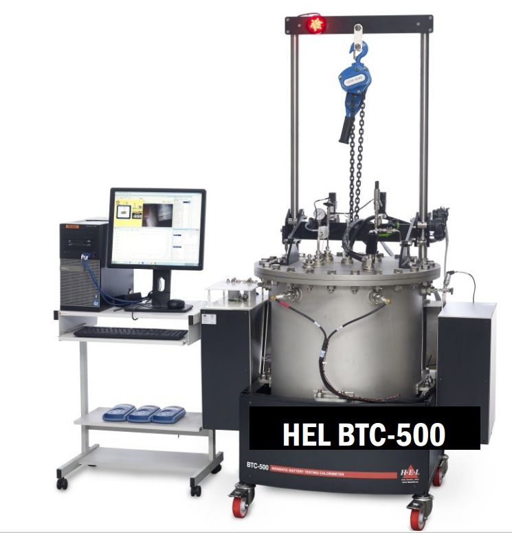 バッテリ－テスタ－ BTC－500  (可動型断熱熱量計)