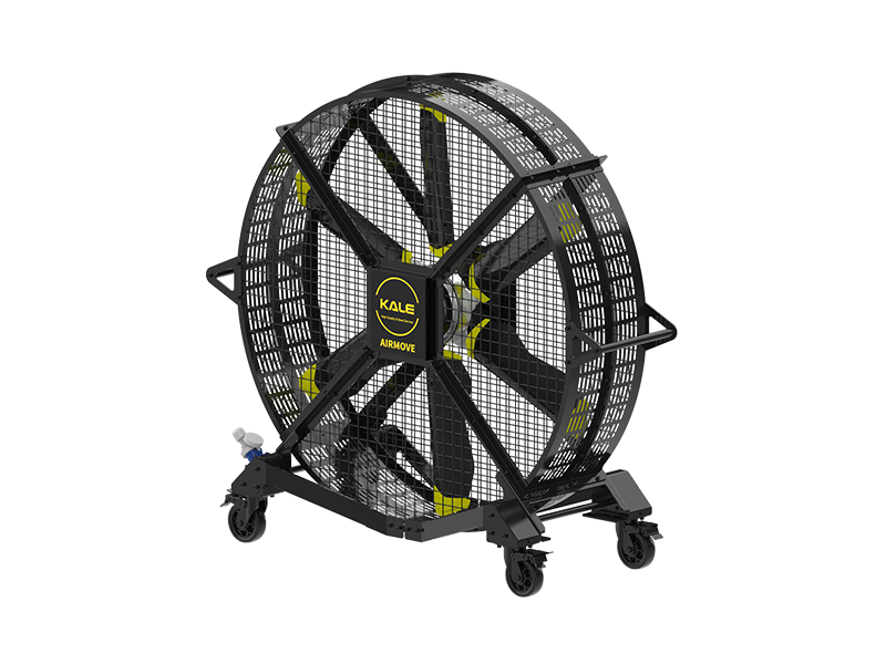 キャスター付き超巨大ファン『エアームーブ』