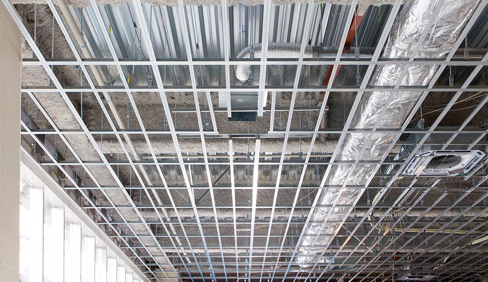 新耐震天井工法『ダイケンハイブリッド天井』