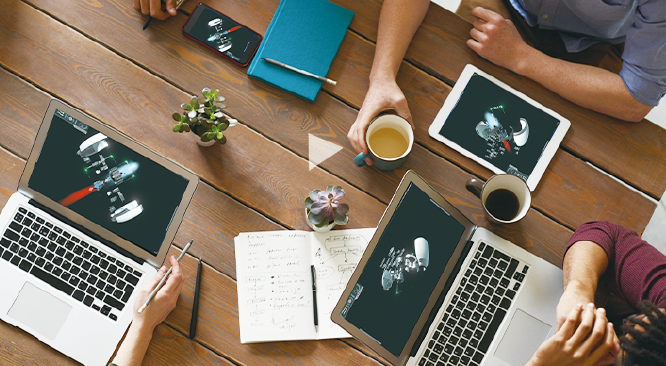 大型製品のPR、プレゼンテーションに！『どこでも3D』