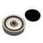 Magnet (Neodymium cap magnet) round type with through hole and anti-slip rubber attached.