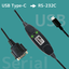 USB-Serial変換RS-USB602FC　USB-Cタイプ