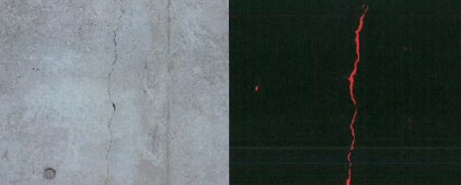 コンクリートのひび割れ検出エンジン『ひびここ』