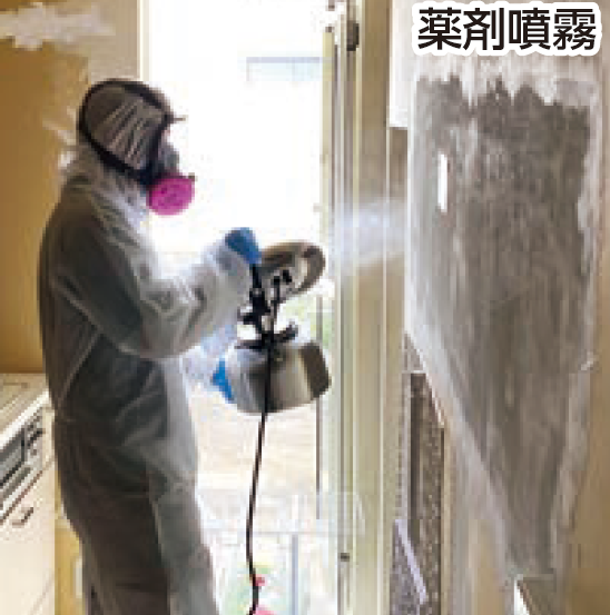 除菌サービス／予防除菌指導／抗菌コーティング