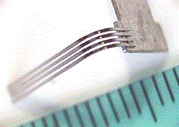 細かい溶接はお任せください！リボンサイズ0.05×0.15対応可