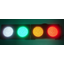 Wide-angle LED-equipped signal light circuit board unit