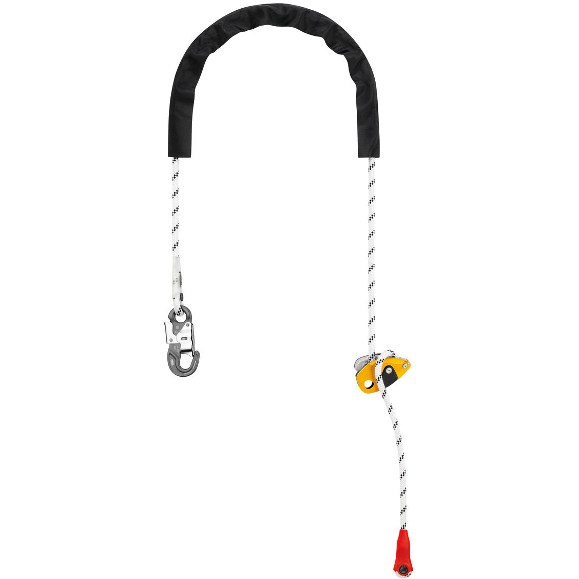 ▽▽ petzl ペツル アッセンション ハンドル付 ロープクランプ 左手用 ロープ登高用ハンドル付ロープクランプ『アッセンション