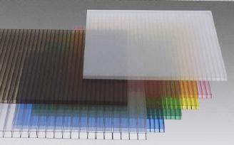 ポリカーボネート製一体成形中空構造パネル　『ツインパネルPC』