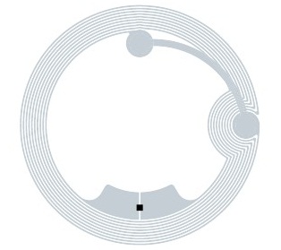 HF帯 RFID ICタグ Bulls Eye SLIx/IT