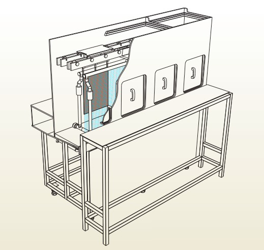 垂直搬送連続めっき装置『U-VCPS』