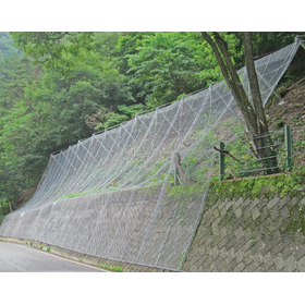 Pocket-type rockfall protection net method "Cross Plus" product image