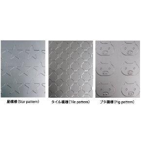 模様柄エンボス