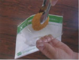 惣菜用包材　取っ手も良い袋