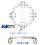 KMS-WT Wide-Type Caster Cart (SUS - Urethane Wheels)