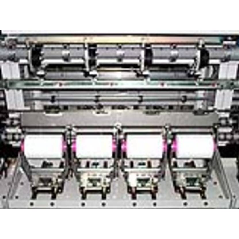 先染合繊加工糸向け『ヒーター付きチーズ染色用ソフトワインダー』