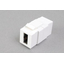 スナップインコネクタ　USB2.0Aコネクタ両挿しタイプ　白