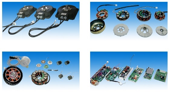 甲府明電舎 取扱製品紹介『ブラシレスモータ』