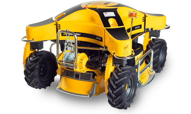 ラジコン式草刈機『スパイダーILD01』