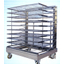 Panel transport cart M - shelf slide and lift-up type