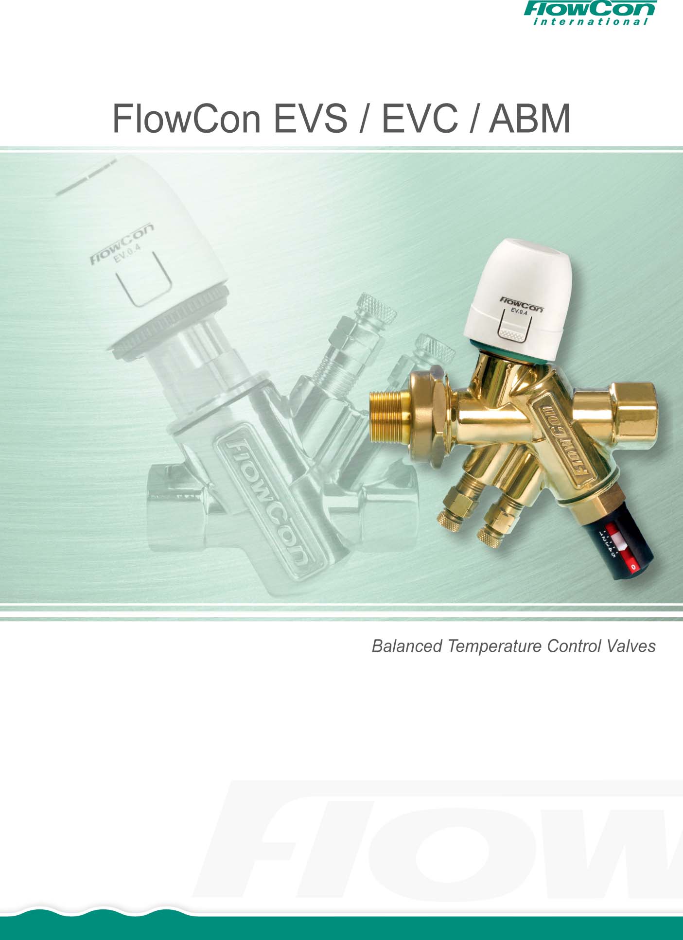 温度制御+自動バランシングバルブ　フロコンEVS