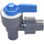 PVC adjustable air valve with flexible union