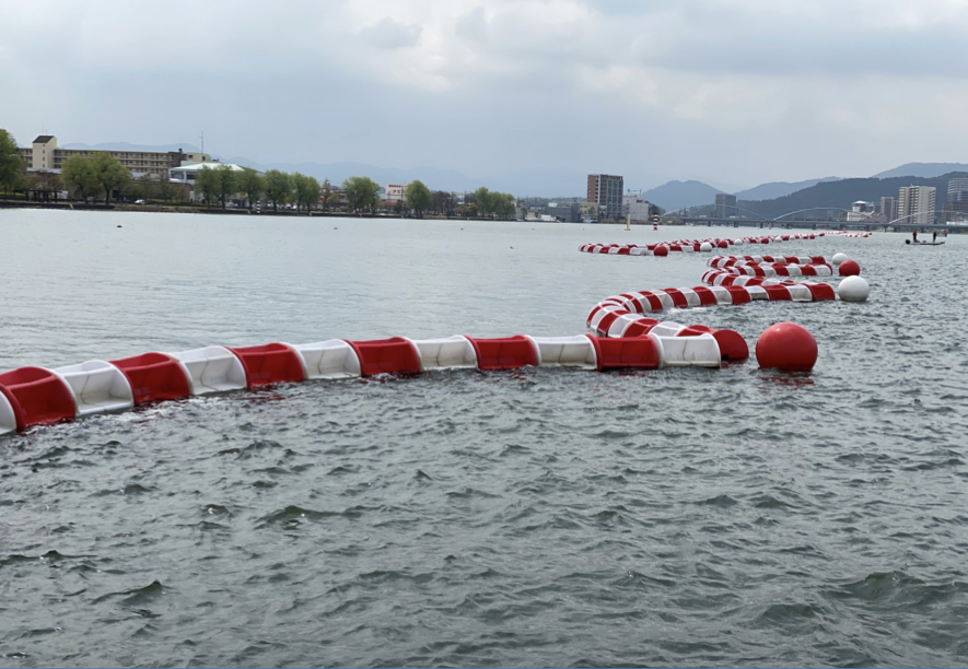 浮桟橋『ウェーブイーター』 消波フロート