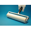 Case of removing metal powder adhering to electronic components using a sticky rubber roller.