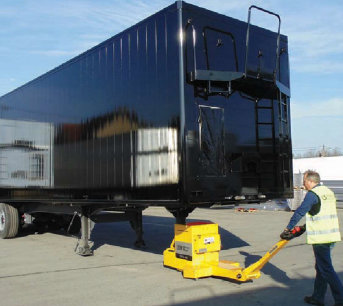 電気牽引機『TMS(トレーラームービングシステム)』