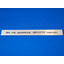 [Production Example] Acrylic Nameplate, Control Panel, Laser Engraving