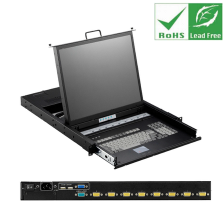 KVM ラックマウントコンピュータ「SMK980」