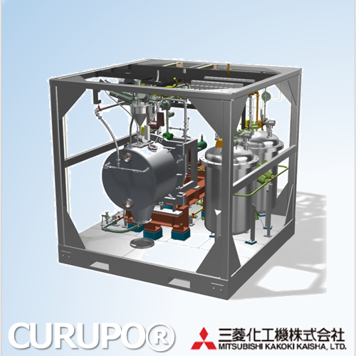 連続回転ろ過機CURUPO(R)《iFactoryプロセス機器》 | 三菱化工機