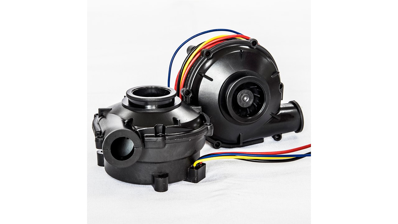 他には無い小型超高圧DCブロワー。速度制御(PWM&FG出力)