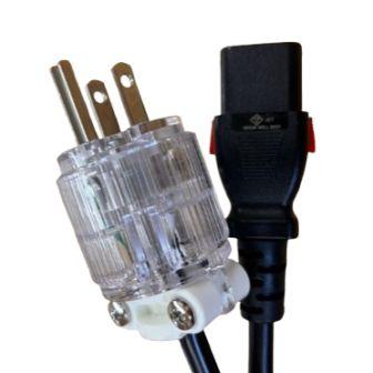 PSE適合ホスピタルグレード抜け防止電源ケーブル医療用ACコード