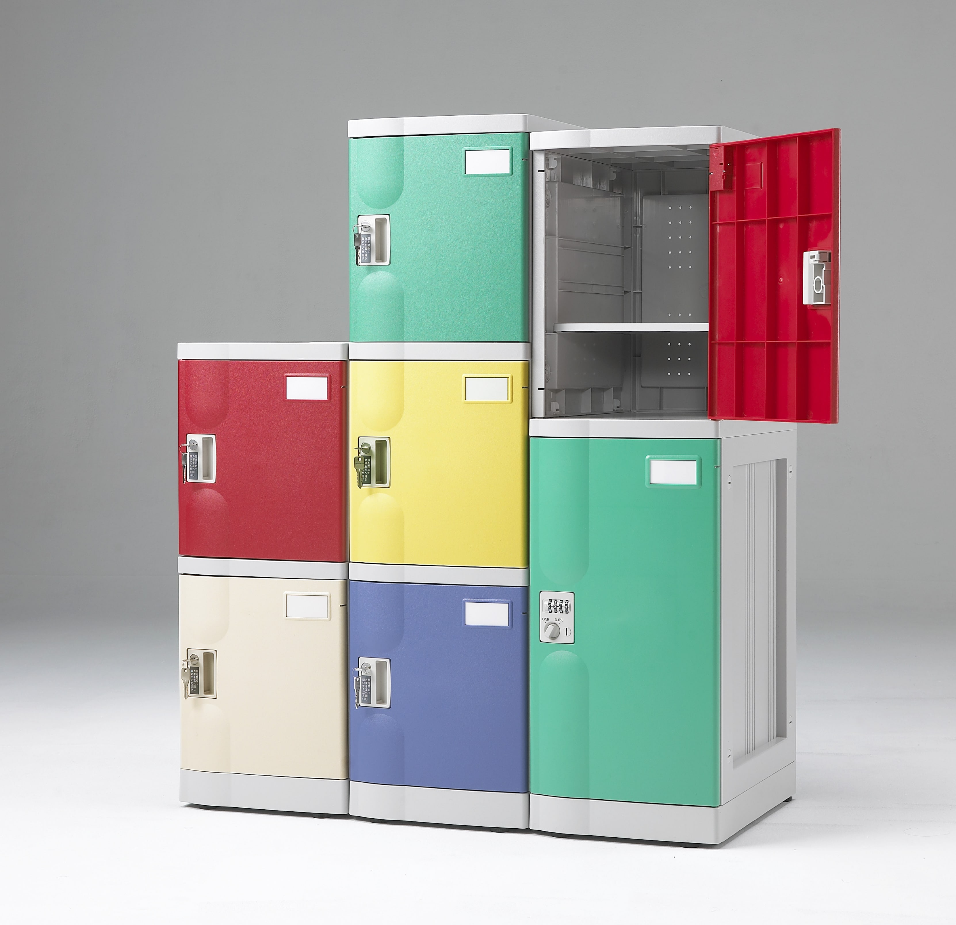 樹脂製簡易組立式ロッカー『プラボックス』 宮成製作所 | イプロス