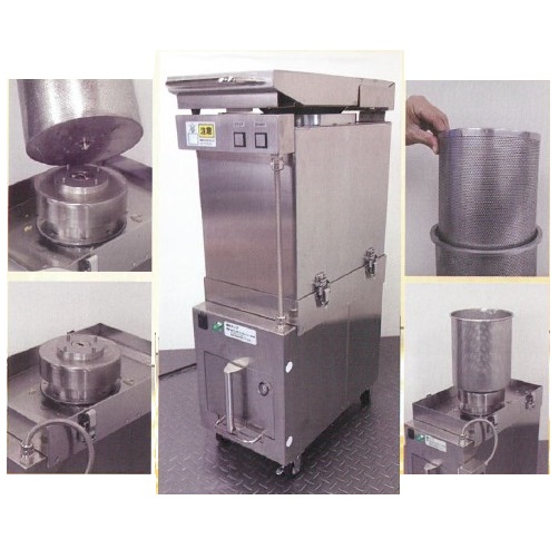 遠心分離方式業務用搾油機『レノバティ』