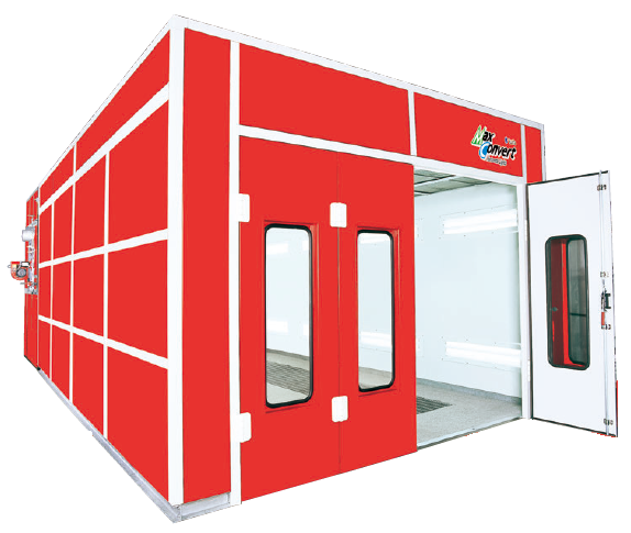 プッシュプル型塗装乾燥ブース『マックス・コンバート・アドバンス