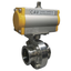 Sanitary butterfly valve with actuator 'CBA/CBE'
