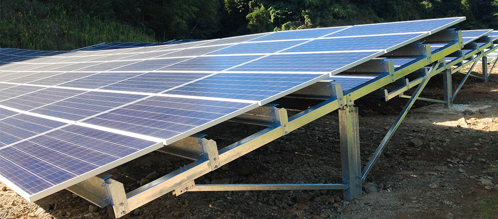 地上設置型太陽光発電架台