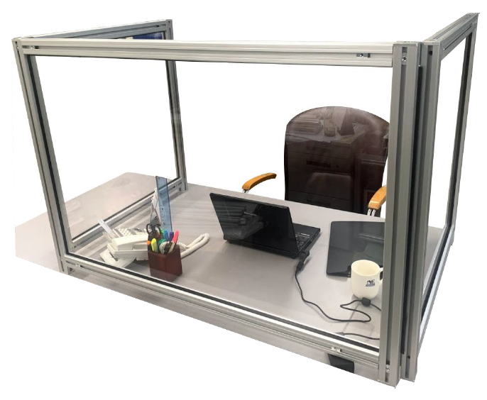 卓上パーテーション『オフィステーブル用Pシリーズ』