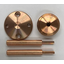 Semiconductor electrode components (chrome copper/copper tungsten/silver tungsten)